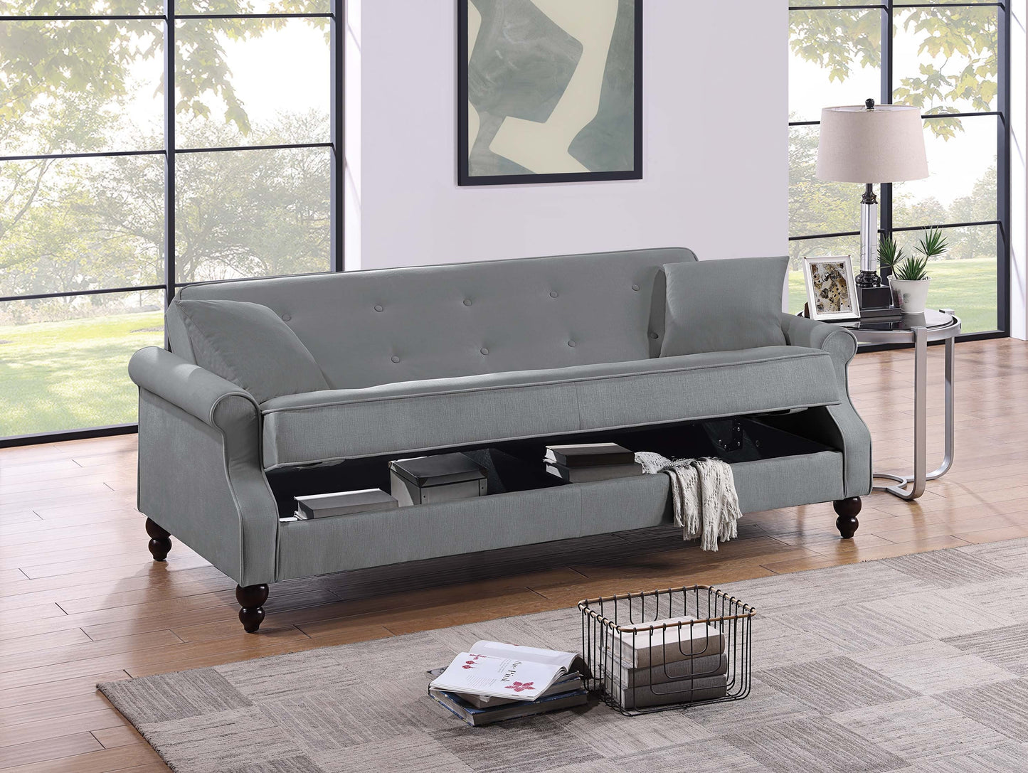 F8527 Sofa Bed with Storage
