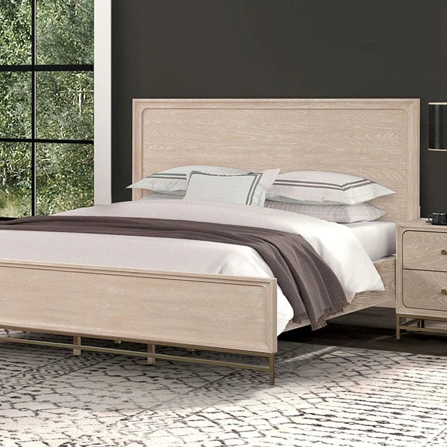 FM7369AK-P Sandnes Queen Bed in Natural Oak