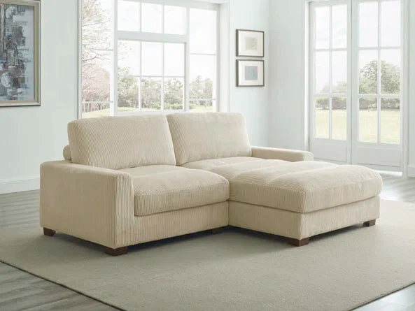 Canapé modulable Wade Cloud 90 pouces - Beige