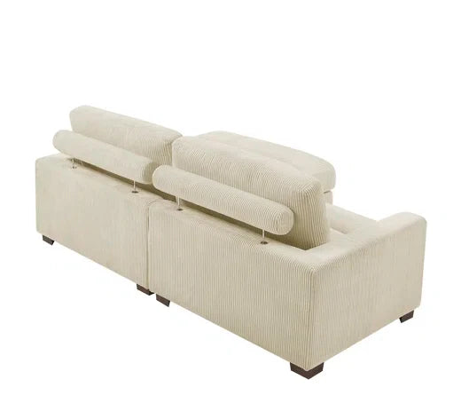 Canapé modulable Wade Cloud 90 pouces - Beige