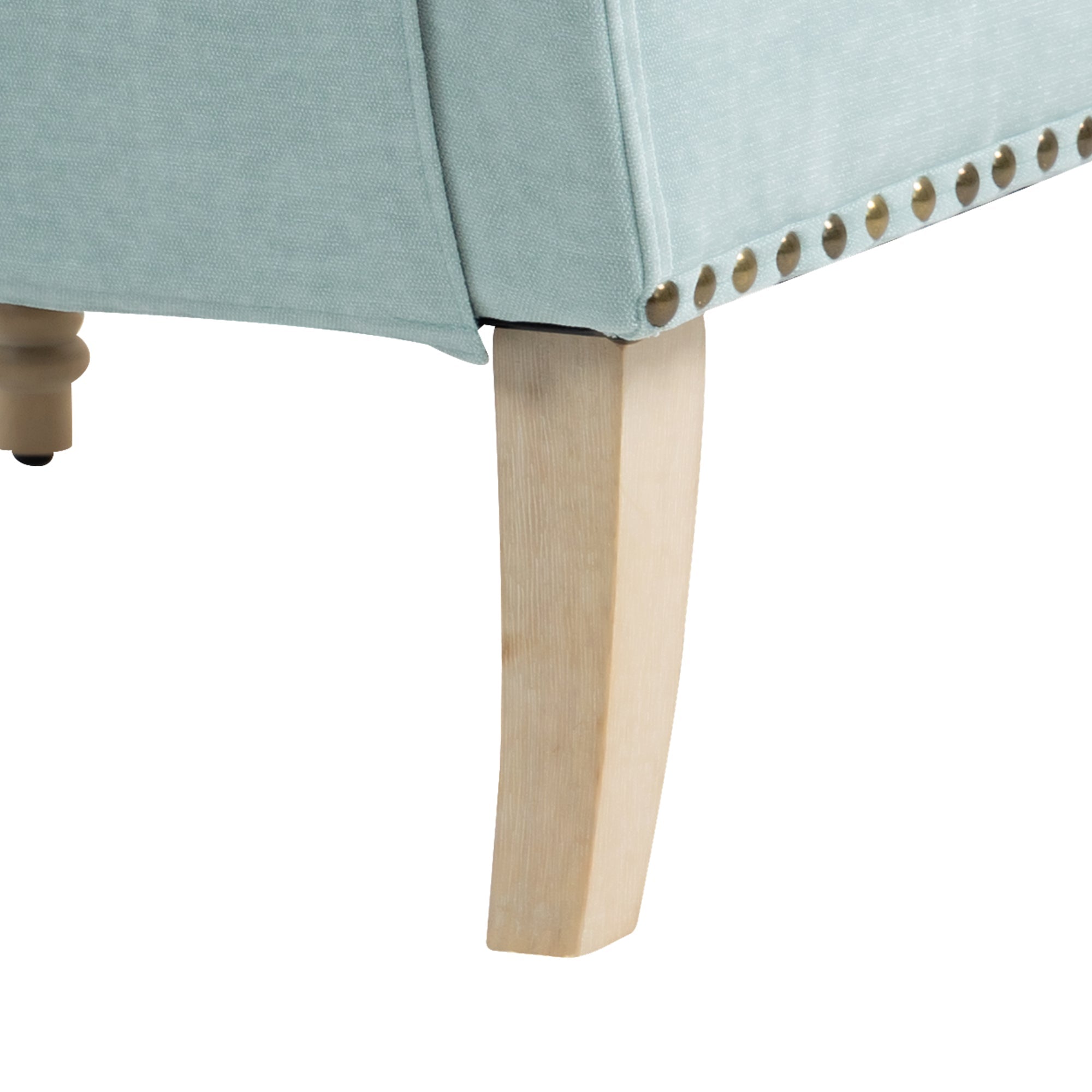 Nailhead Trim Upholstered Accent Chair