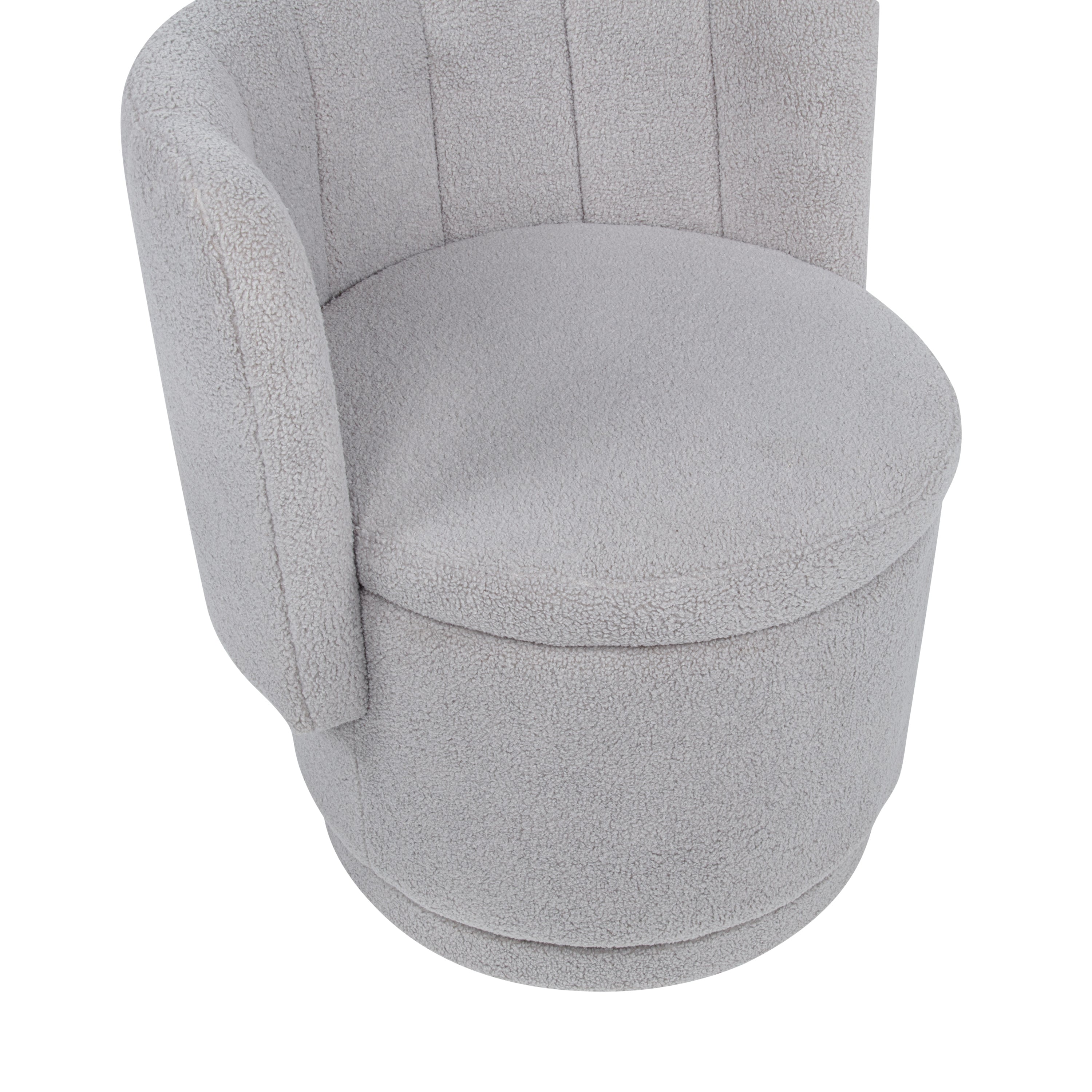 360 Degree Swivel Back Sofa Chair With Storage Space