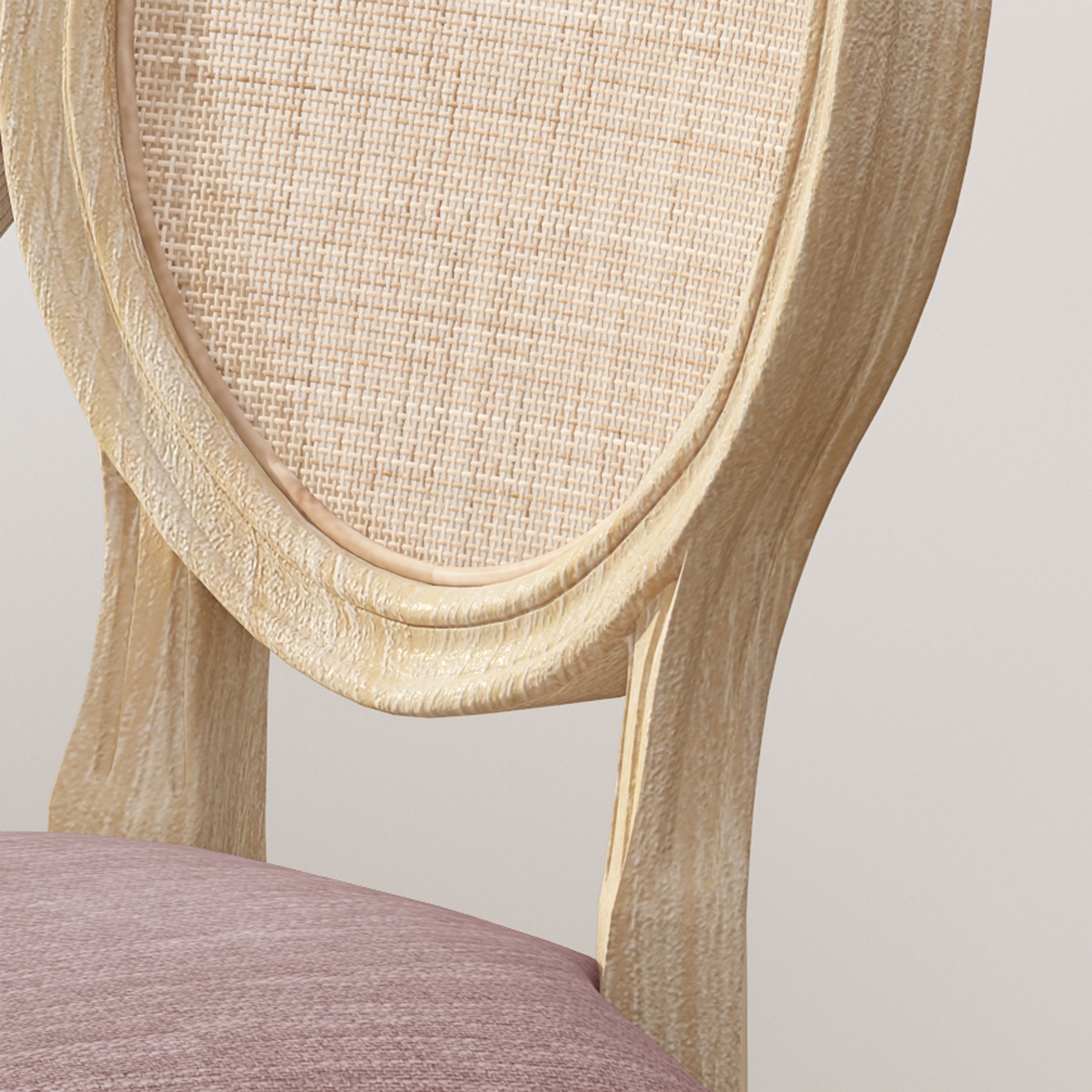 Cane Back French Country Dining Chair
