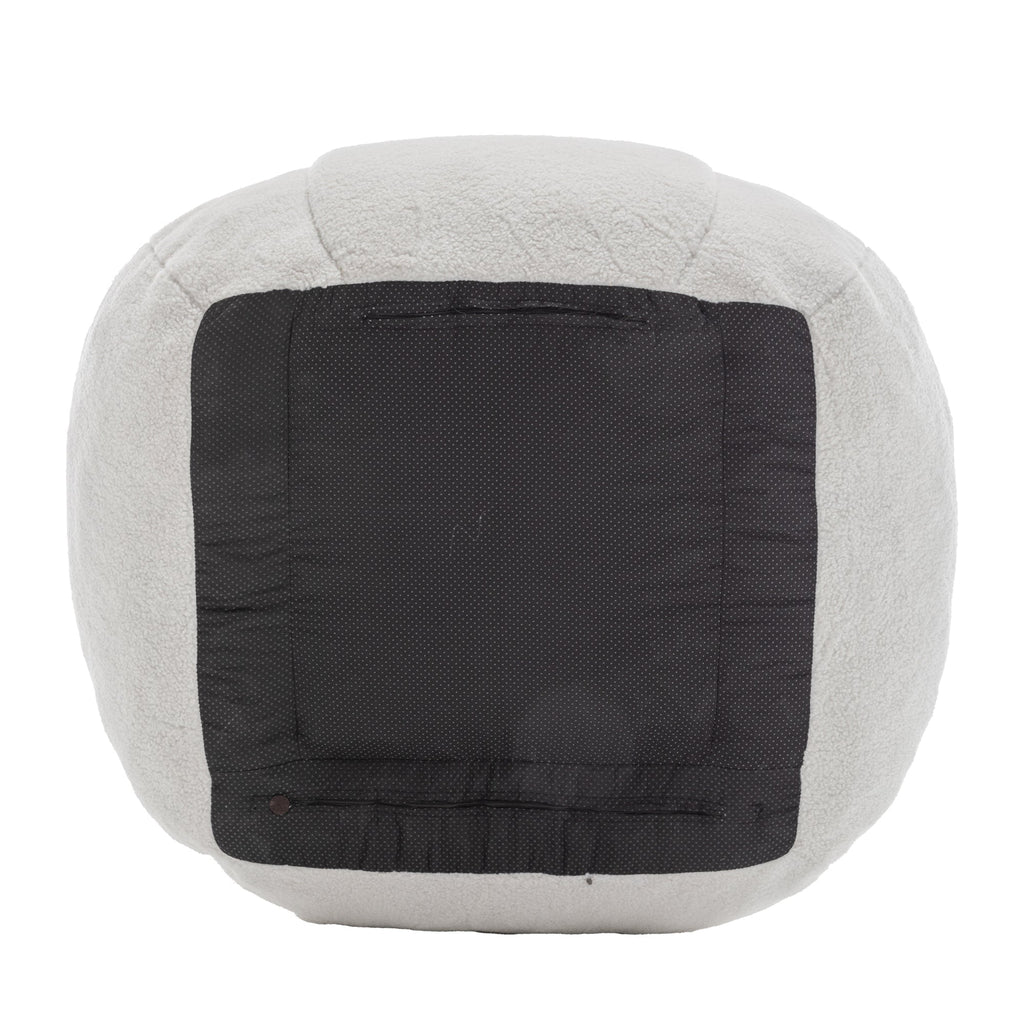 Tufted Memory Foam Bean Bag Chair