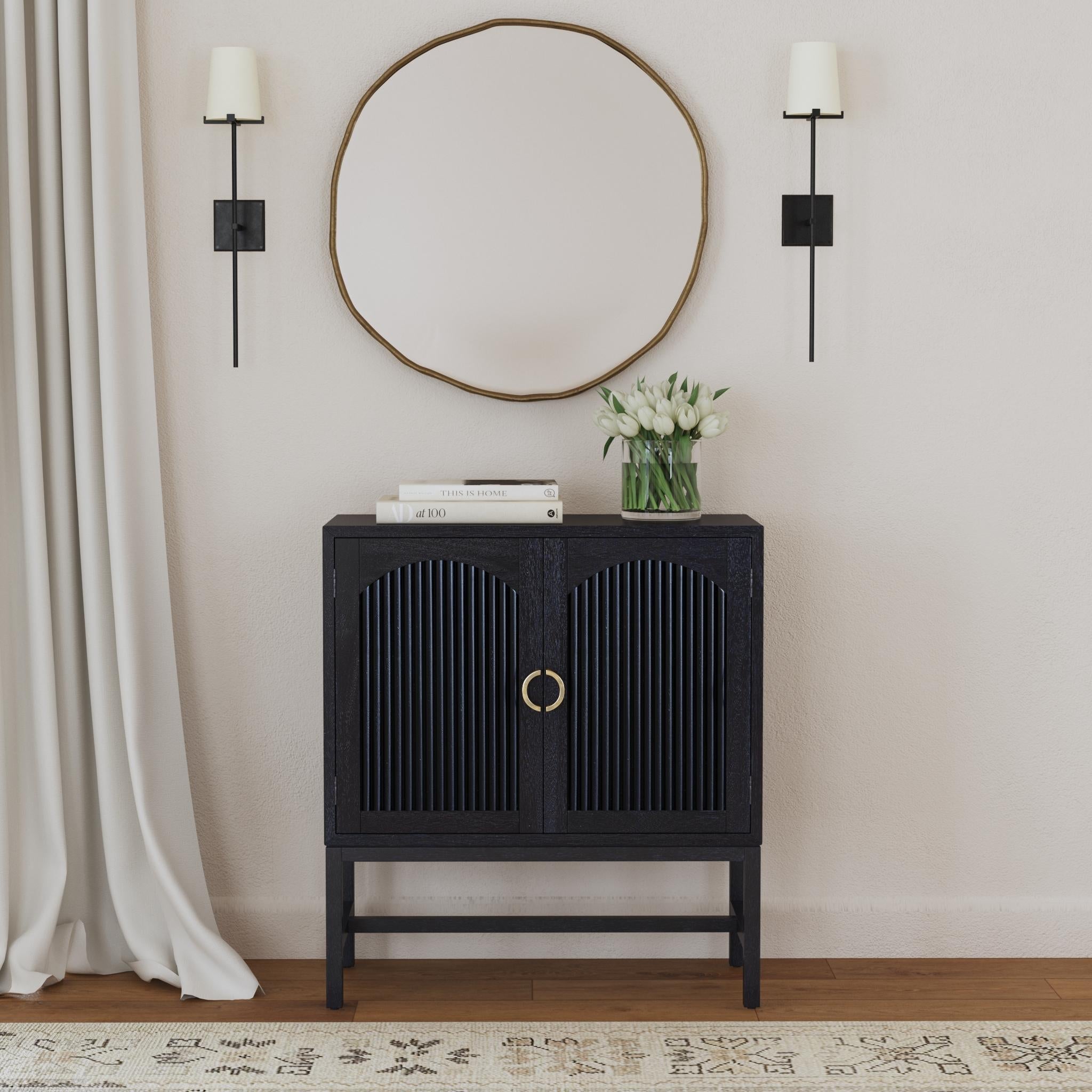 Symphony Accent Cabinet, Black