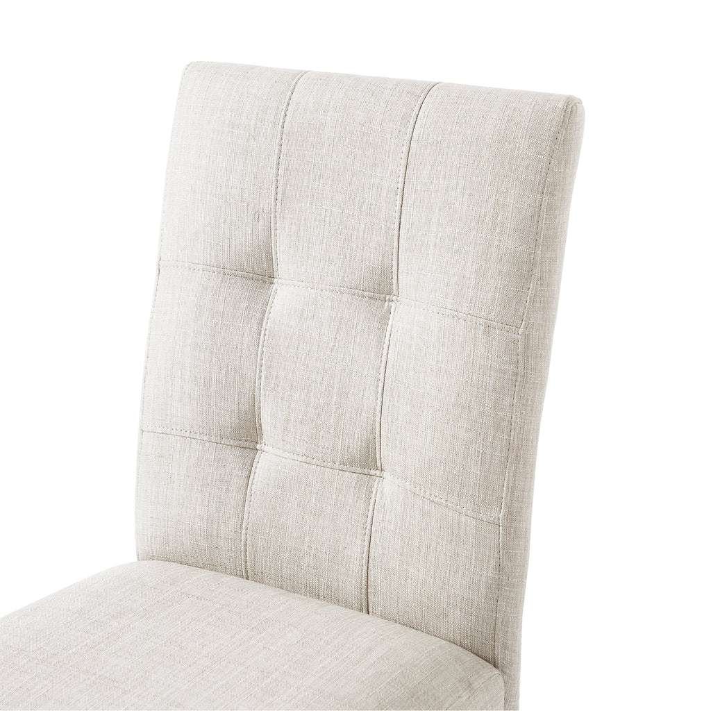 Franklin Tufted Upholstered Dining Chairs, Set of 4