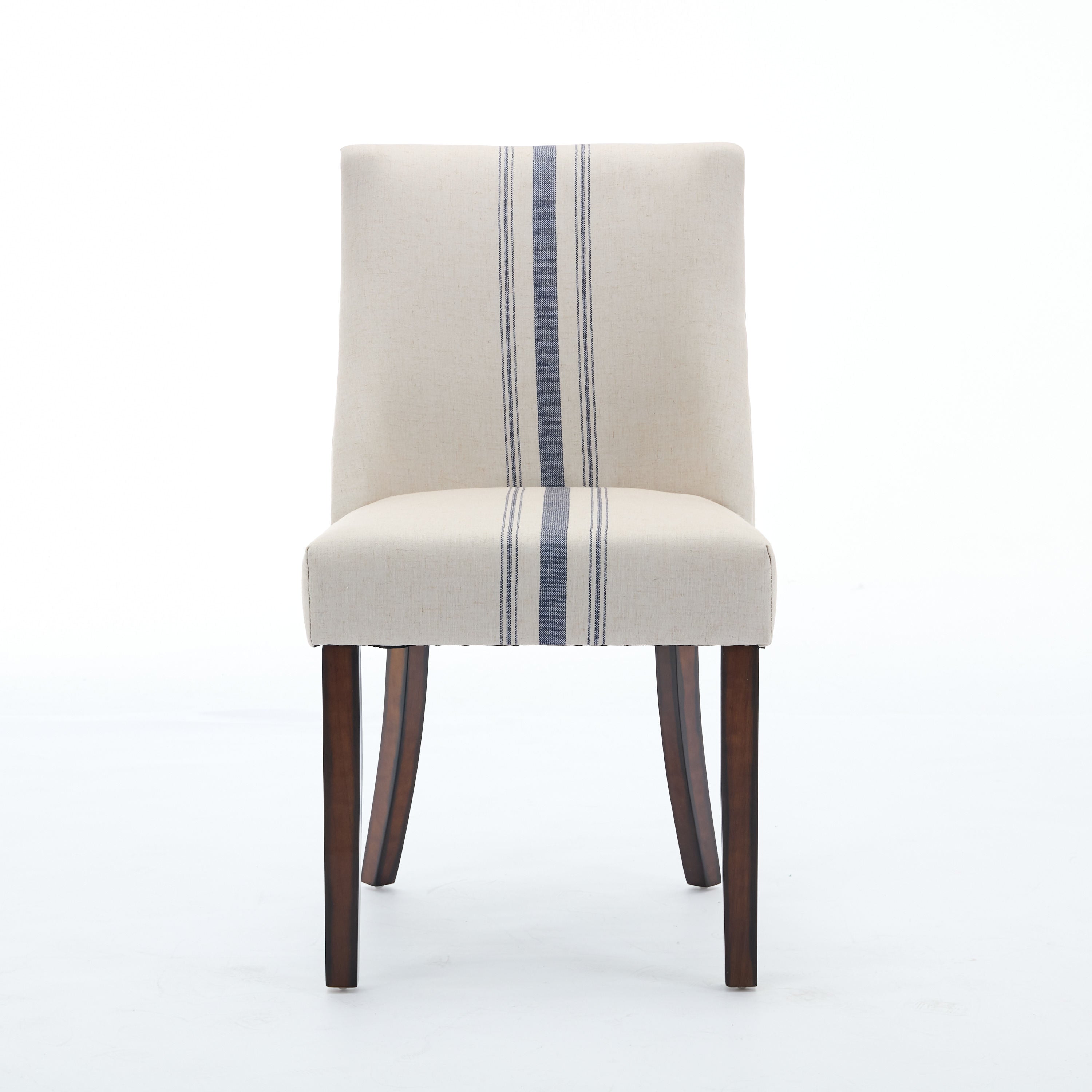 Hearthwick Striped Upholstered Dining Chair, Set of 2