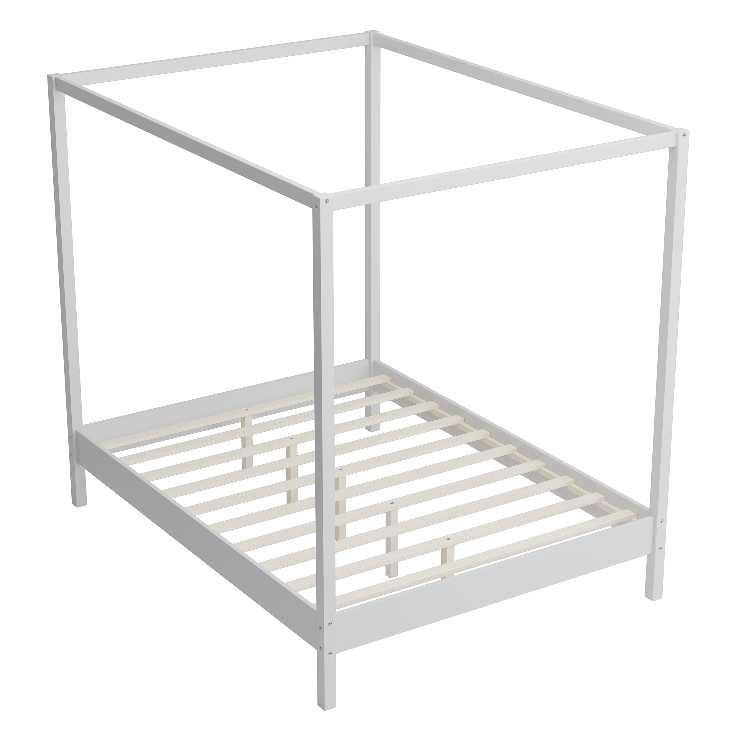 Solid Wood Canopy Bed