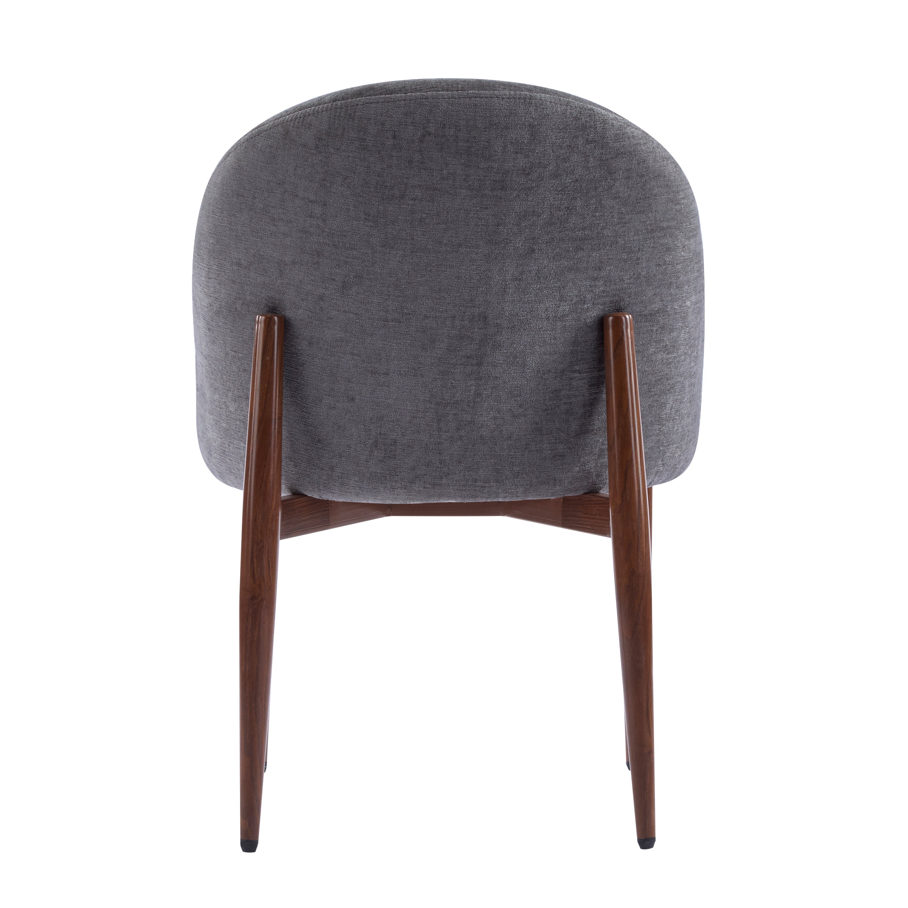 Mid-Century Modern Fabric Upholstered Dining Chair, Set of 2