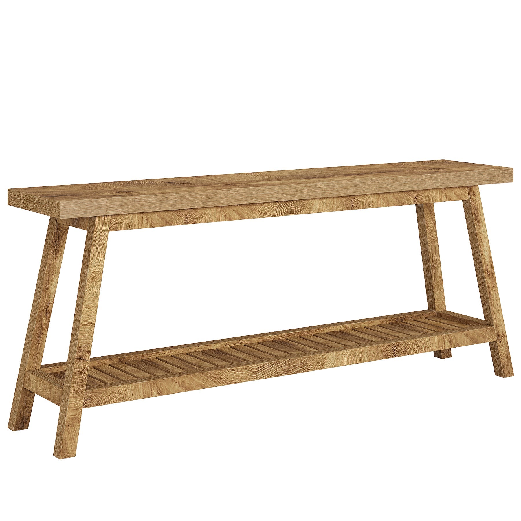 Marleton Solid Wood Modern Farmhouse Console Table