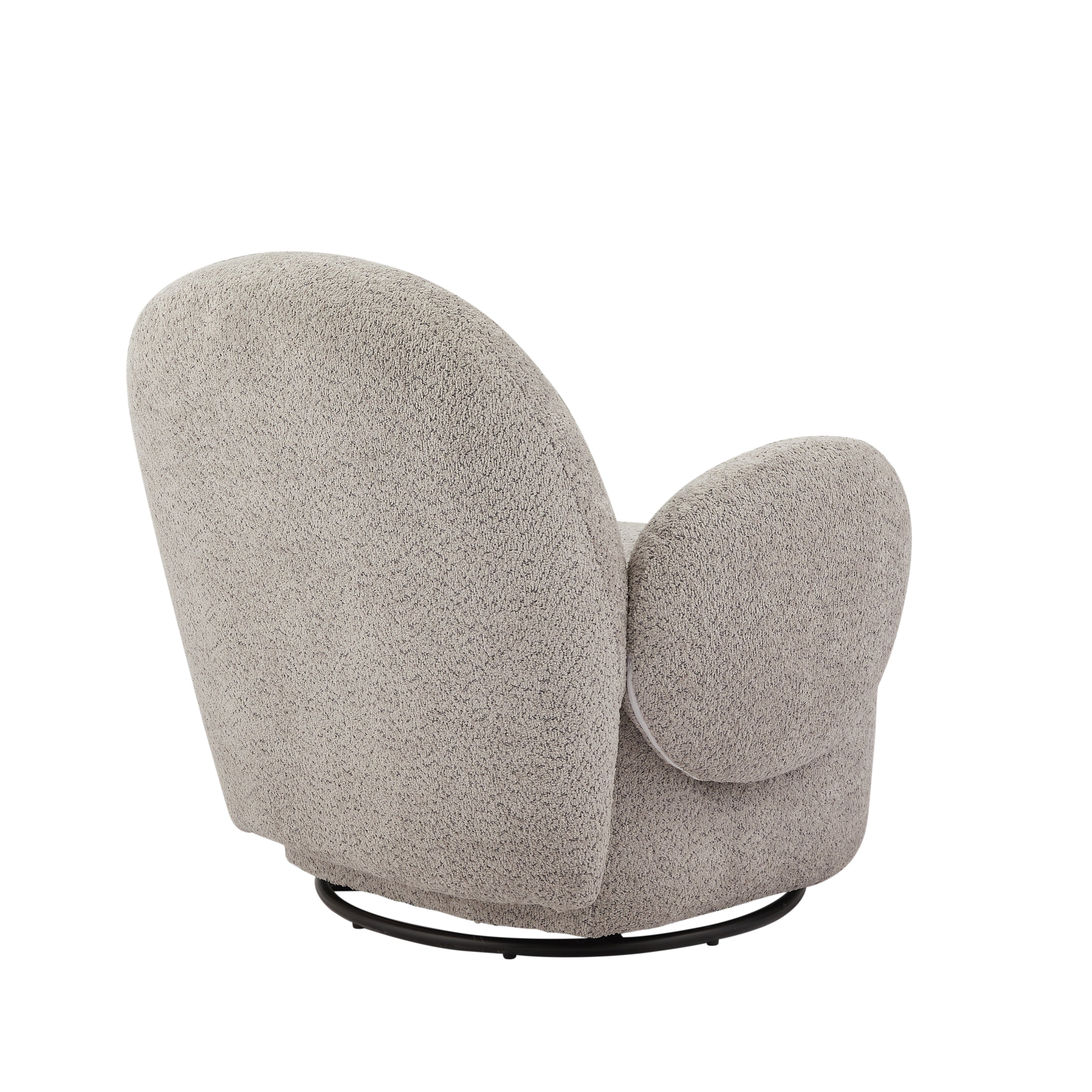 Modern Swivel Upholstered Accent Chair