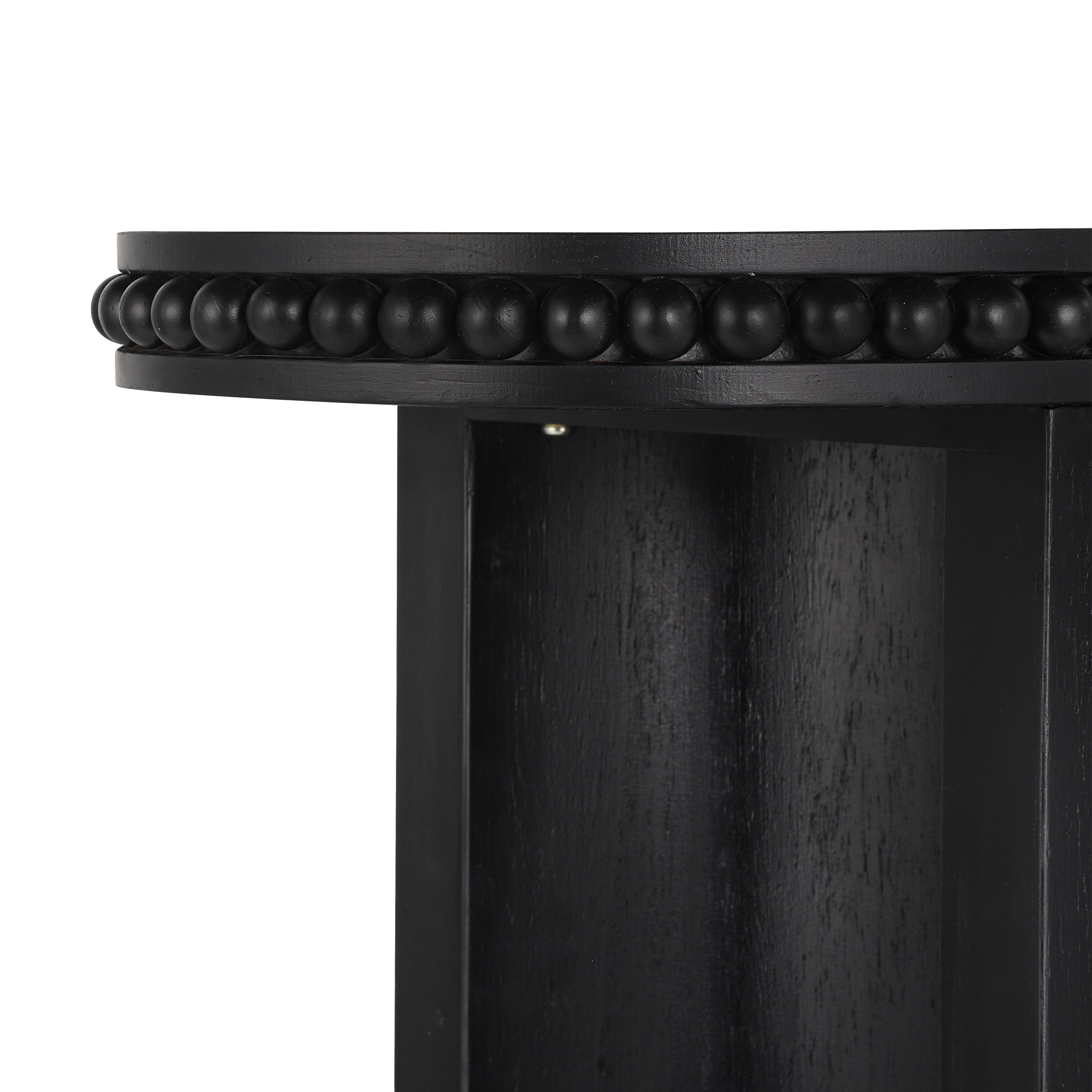 Beaded Trim Console Table
