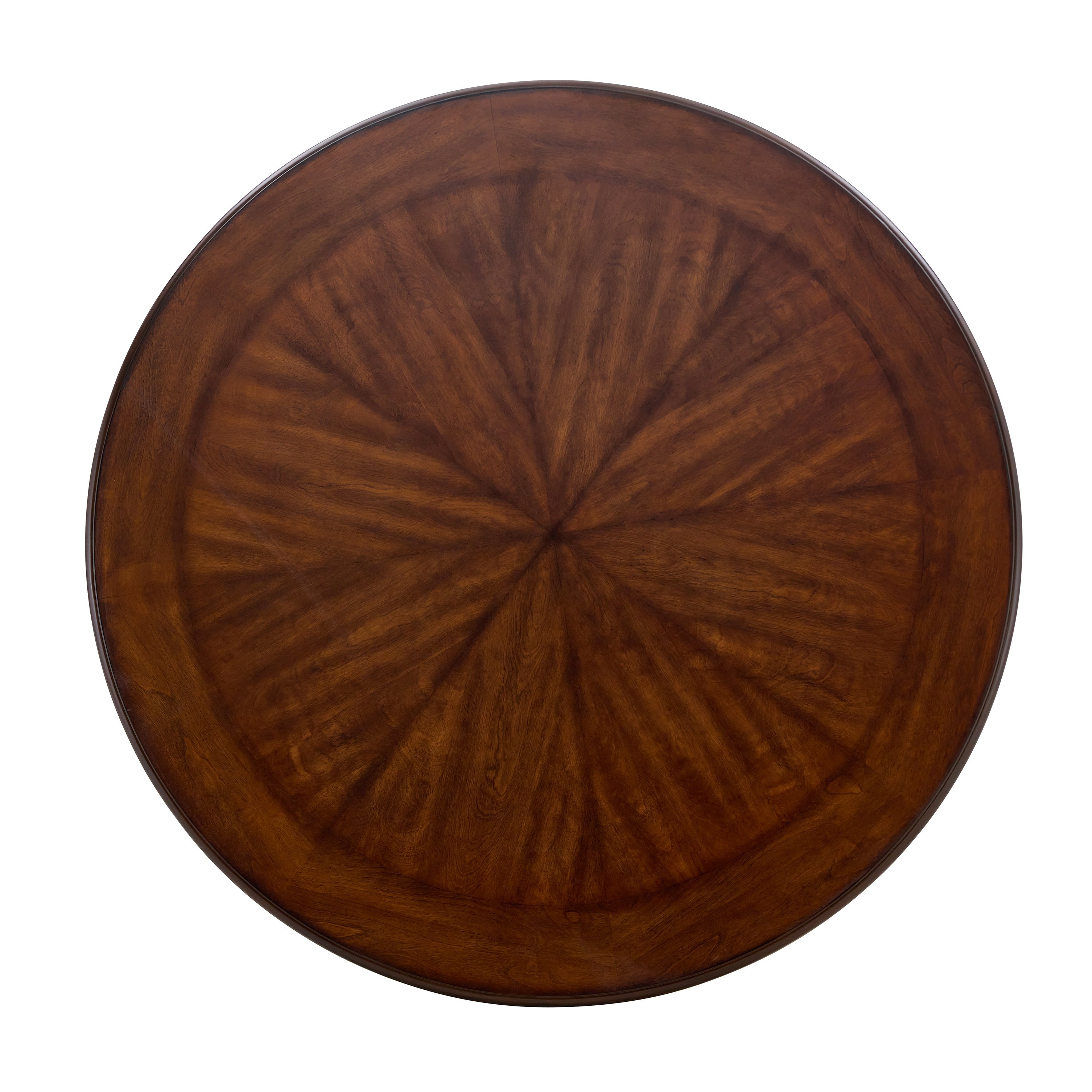 Crosswell Round Dining Table with Metal Legs