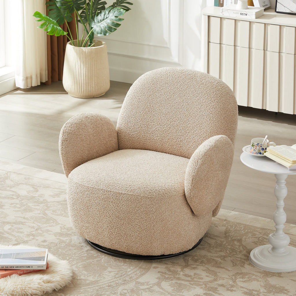 Modern Swivel Upholstered Accent Chair