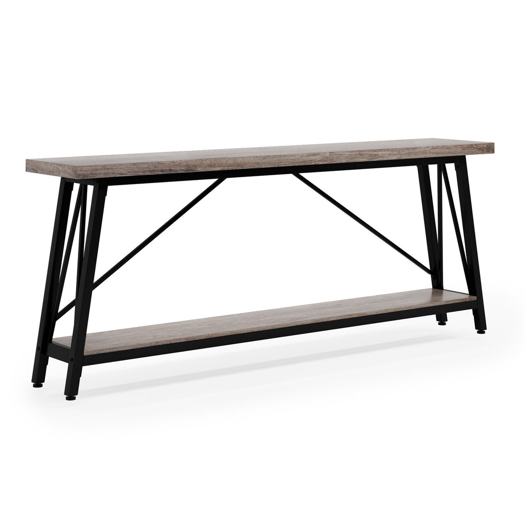 Millstone Industrial Sofa Table