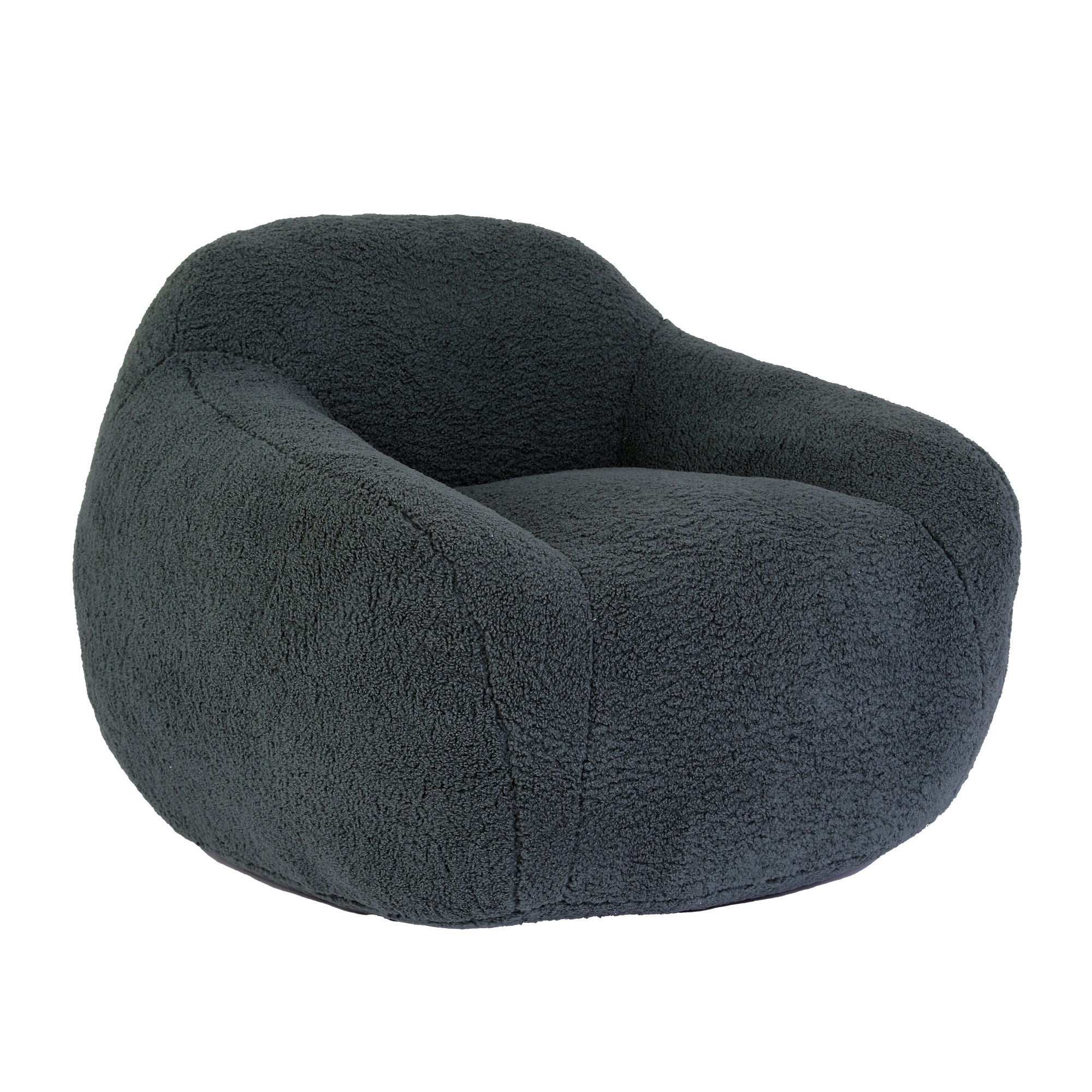 Oversized Teddy Memory Foam Bean Bag Chair