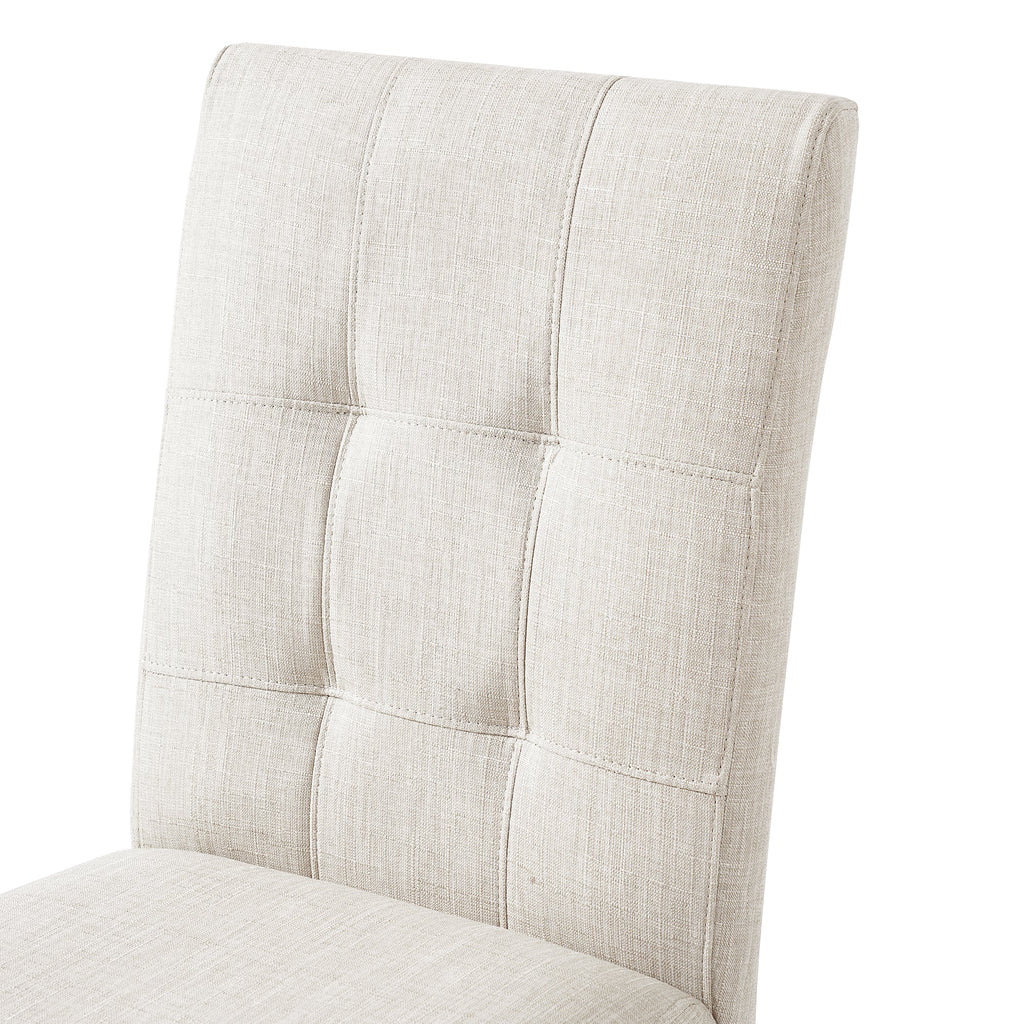 Franklin Tufted Upholstered Dining Chairs, Set of 4