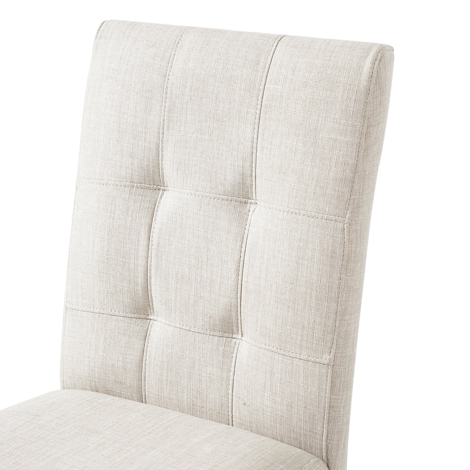Franklin Tufted Upholstered Dining Chairs, Set of 4