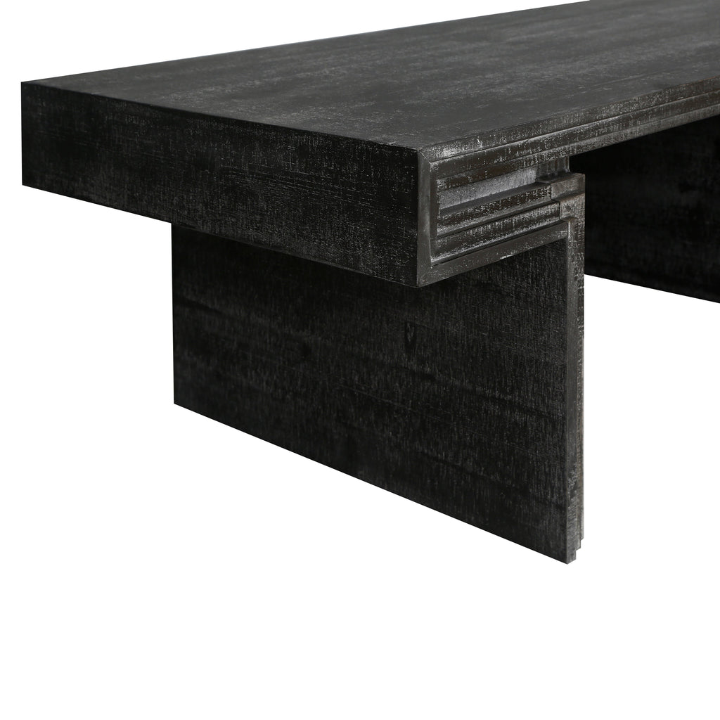 Modern Farmhouse Reclaimed Wood Texture Coffee Table