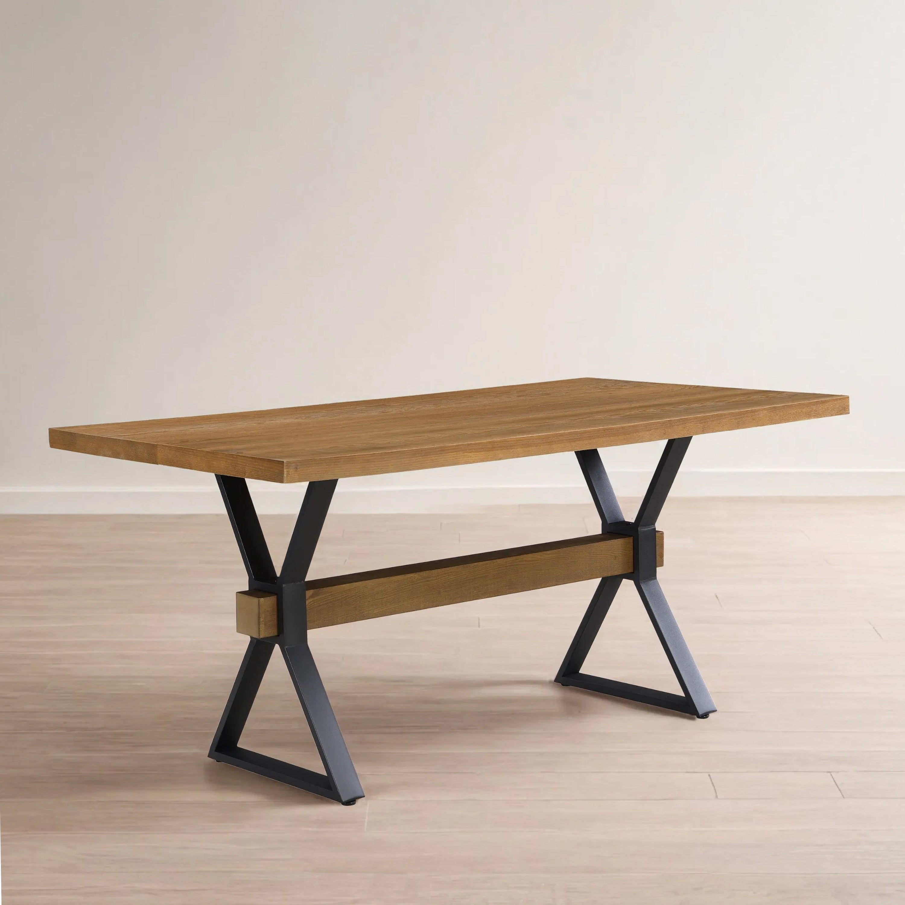 Hartsdale Farmhouse X-Shaped Dining Table