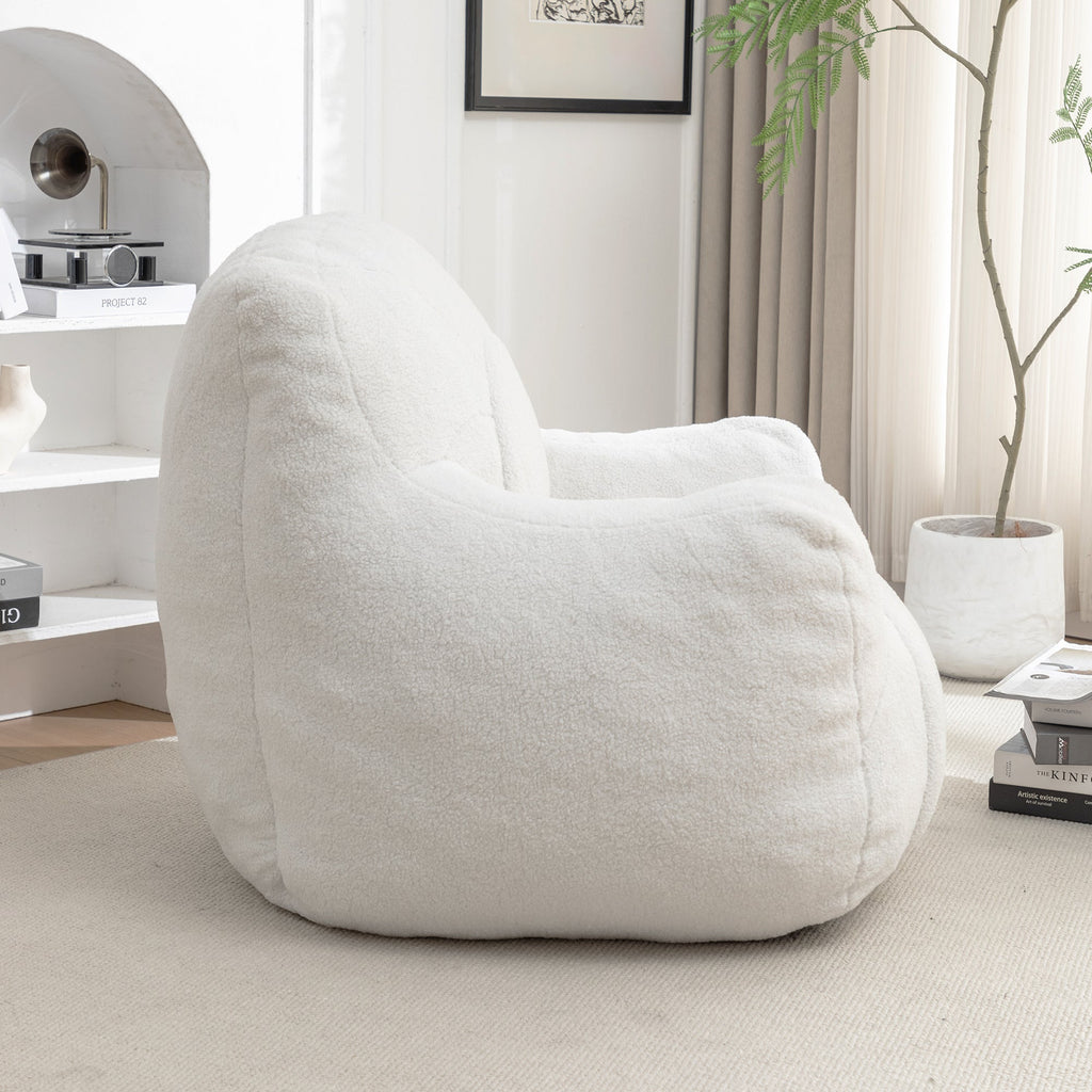 Tufted Memory Foam Bean Bag Chair