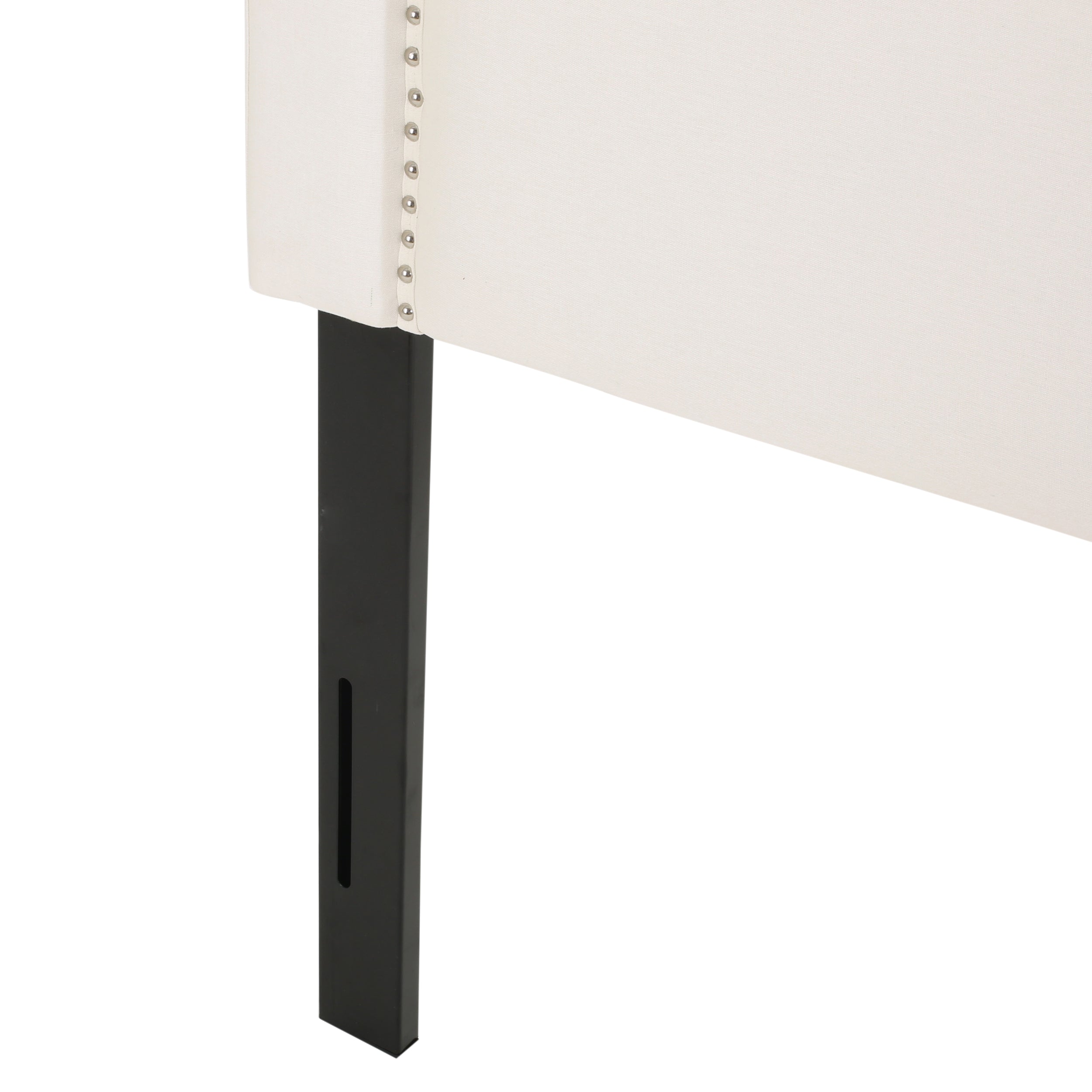 Nailhead Trim Upholstered Headboard