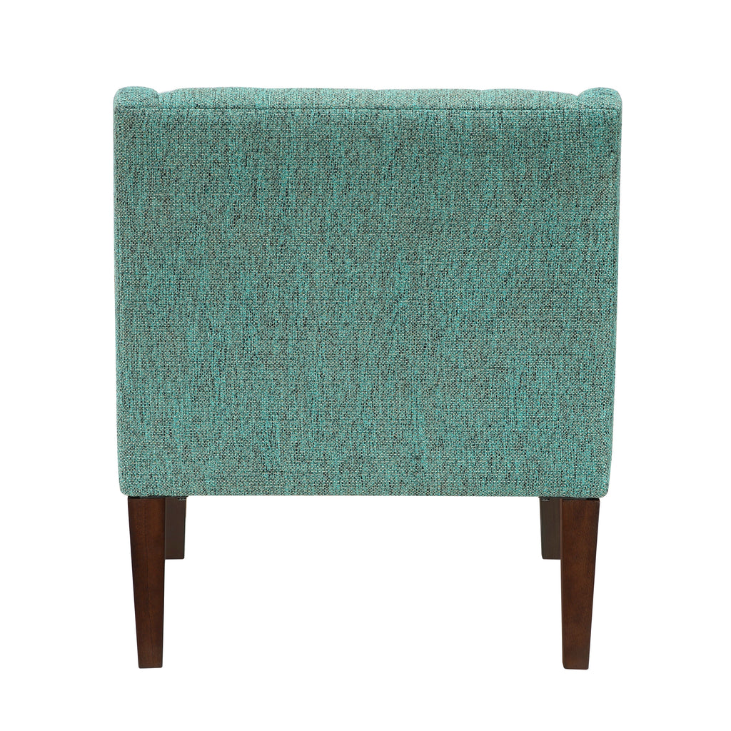 Contemporary Button Tufted Accent Chair