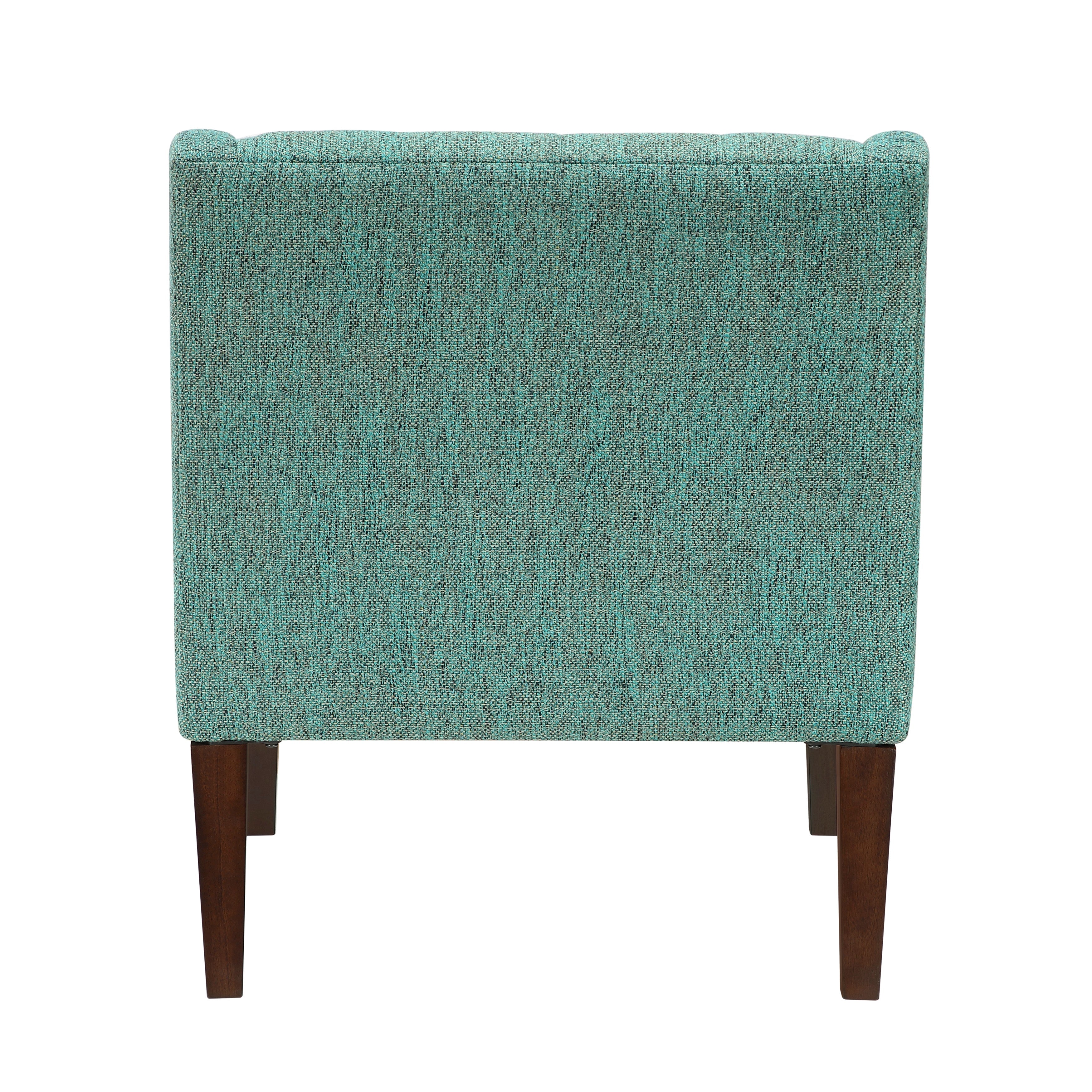 Contemporary Button Tufted Accent Chair