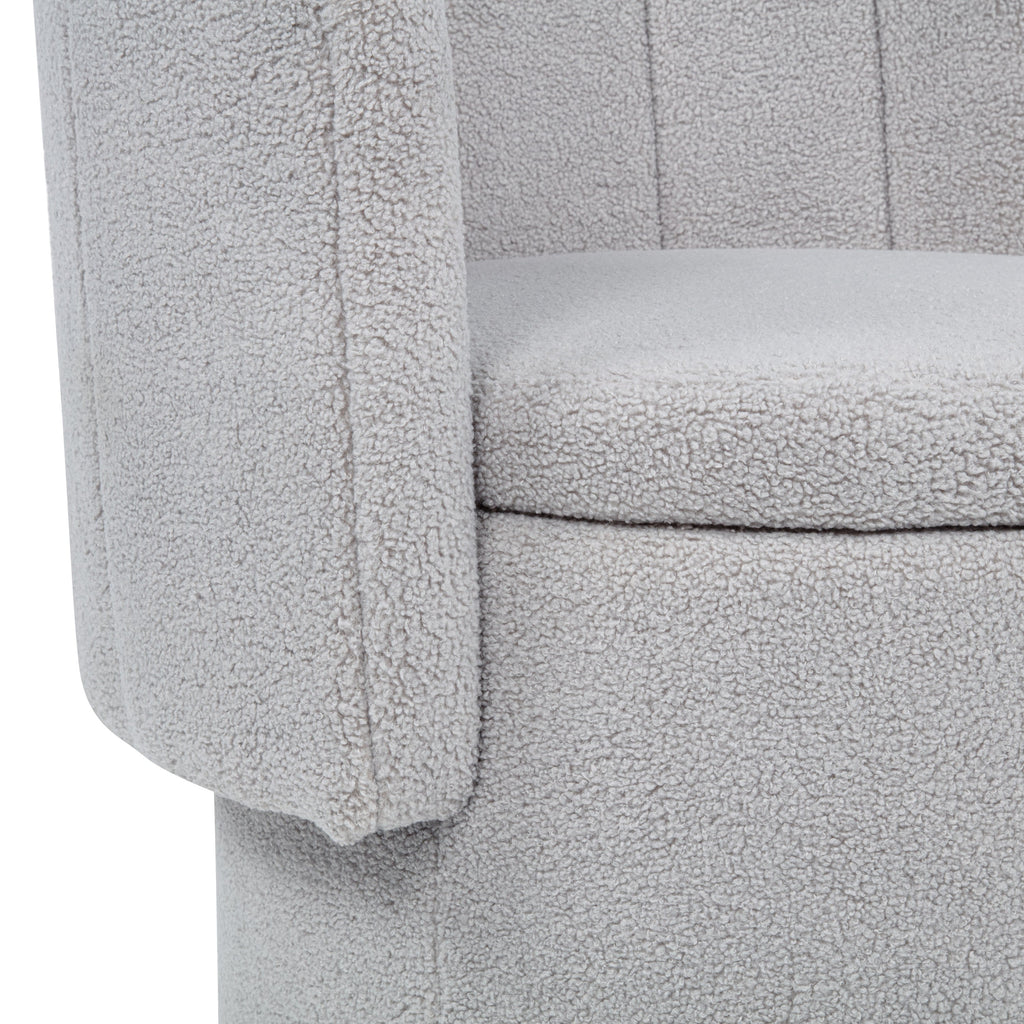 360 Degree Swivel Back Sofa Chair With Storage Space
