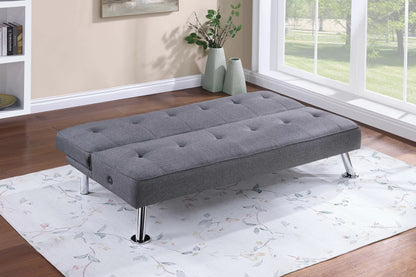 F8597 Convertible Sofa Bed wih USB Ports