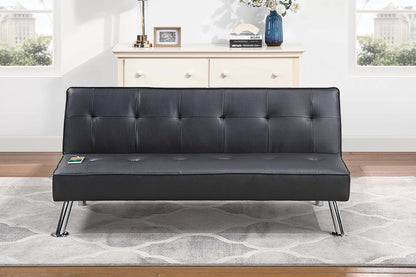 F8586 Convertible Sofa bed with USB Ports
