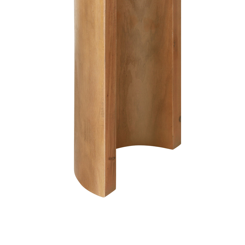 Beaded Trim Console Table