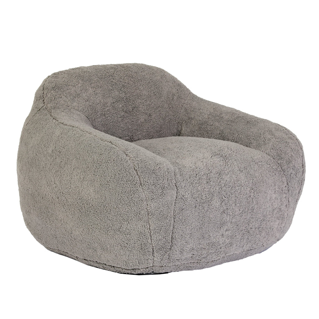 Oversized Teddy Memory Foam Bean Bag Chair