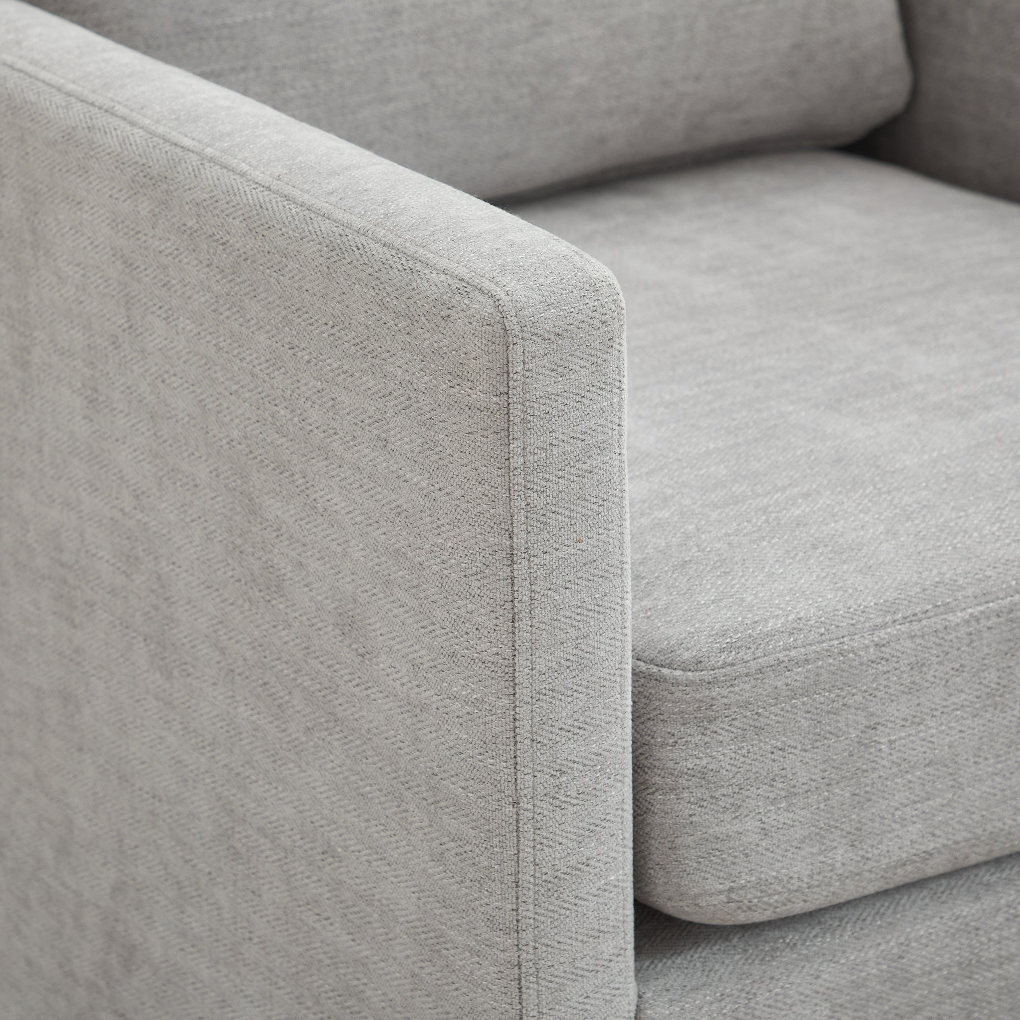 Modern Square Upholstered Swivel Accent Chair