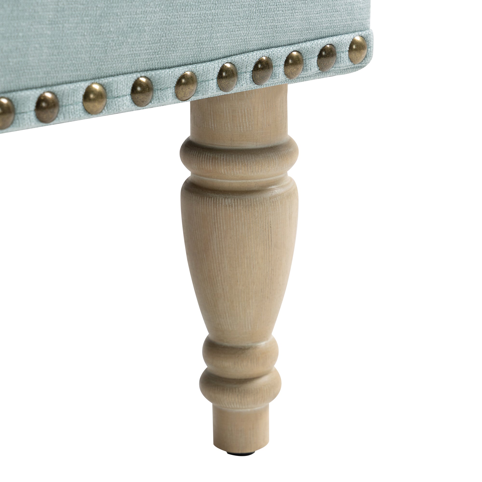 Nailhead Trim Upholstered Accent Chair