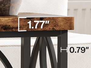 Stonebridge Industrial Console Table