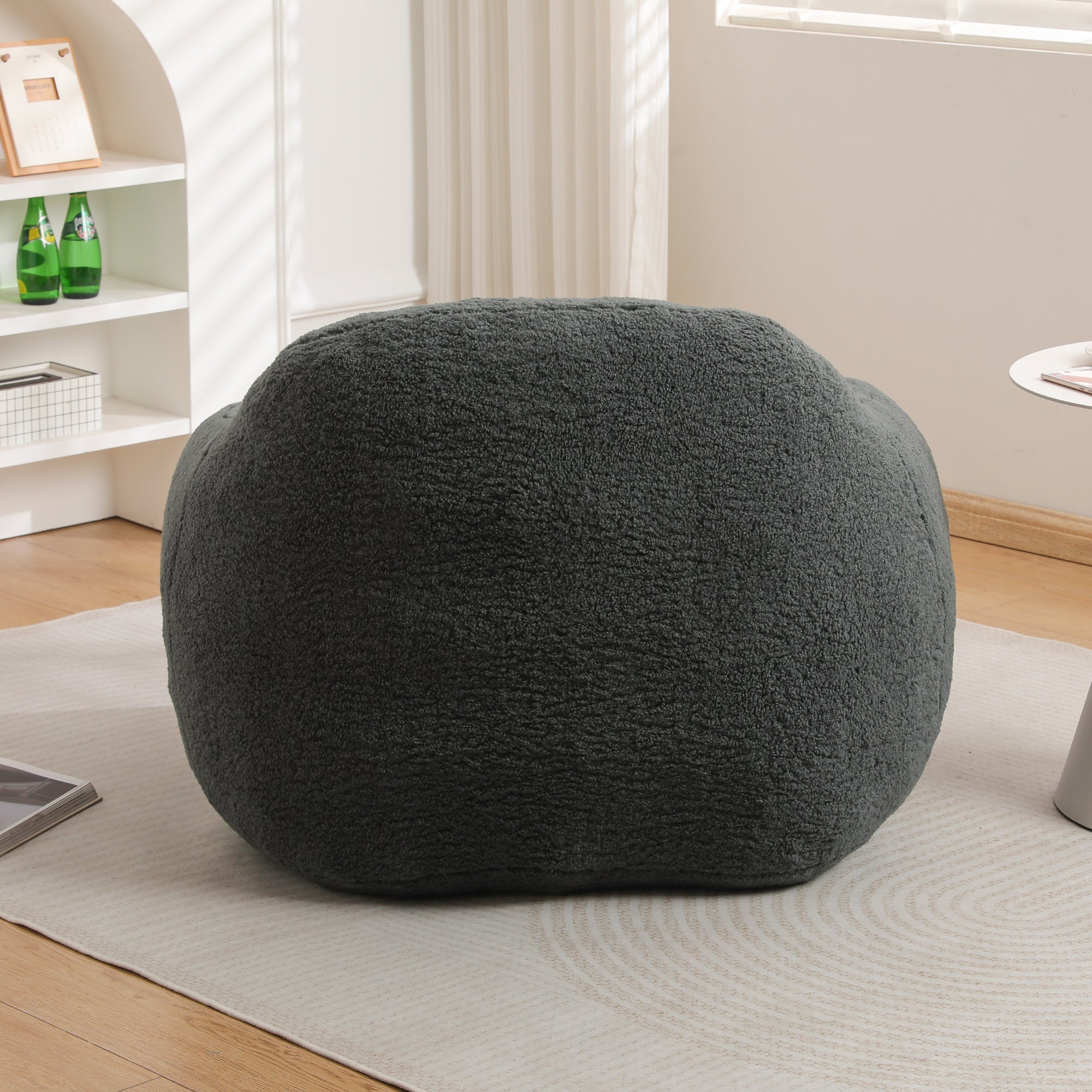 Oversized Teddy Memory Foam Bean Bag Chair