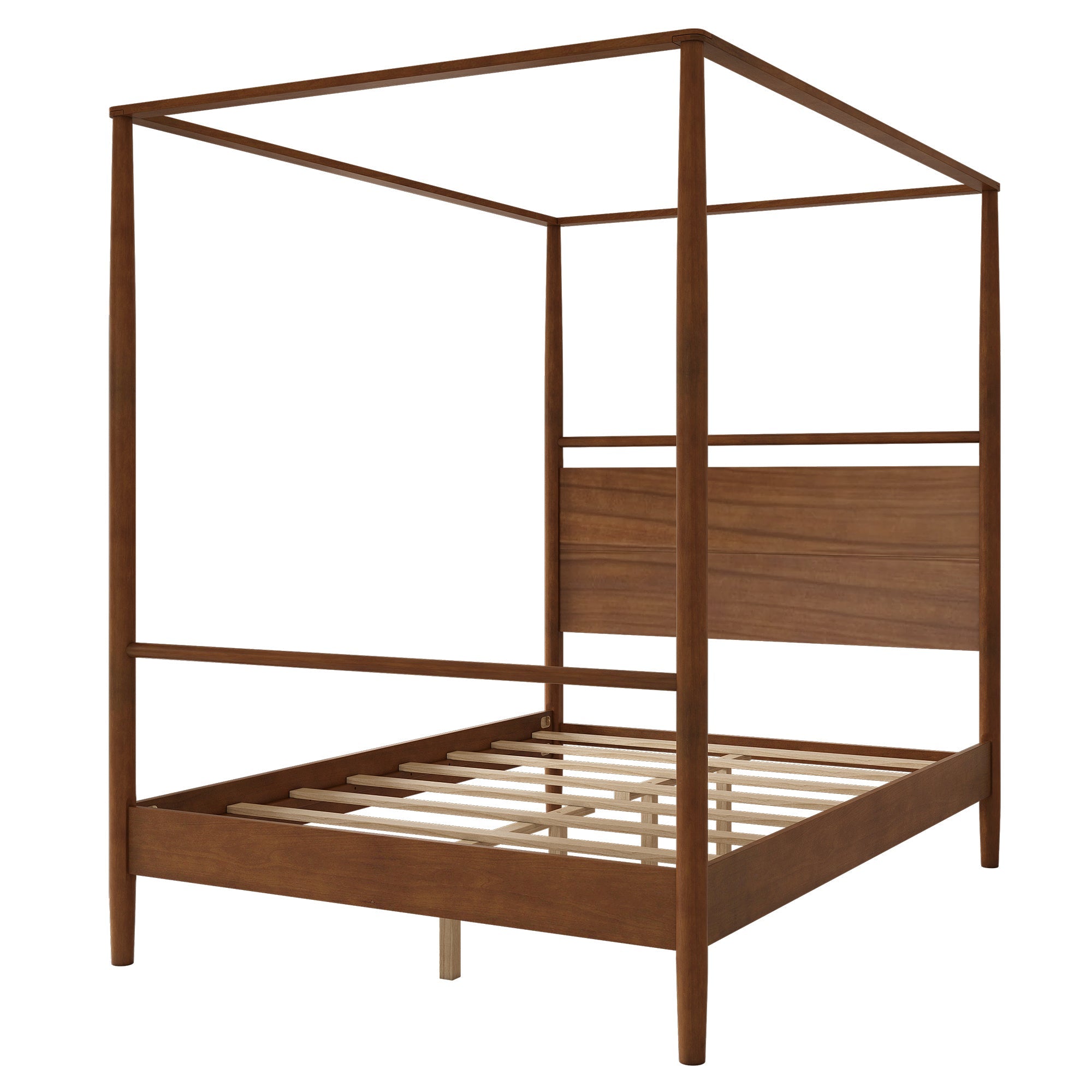Solid Wood Canopy Bed