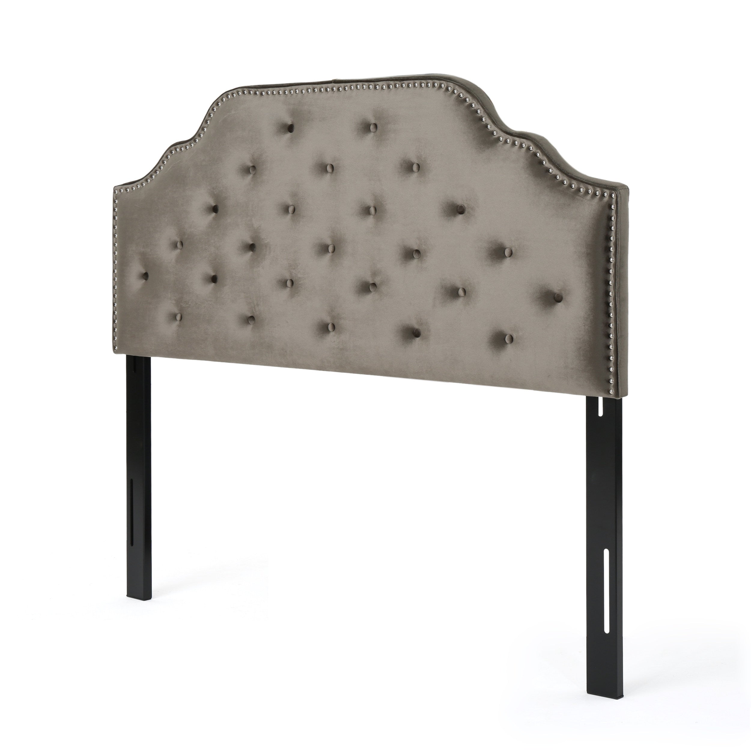 Luella Button Tufted Upholstered Headboard
