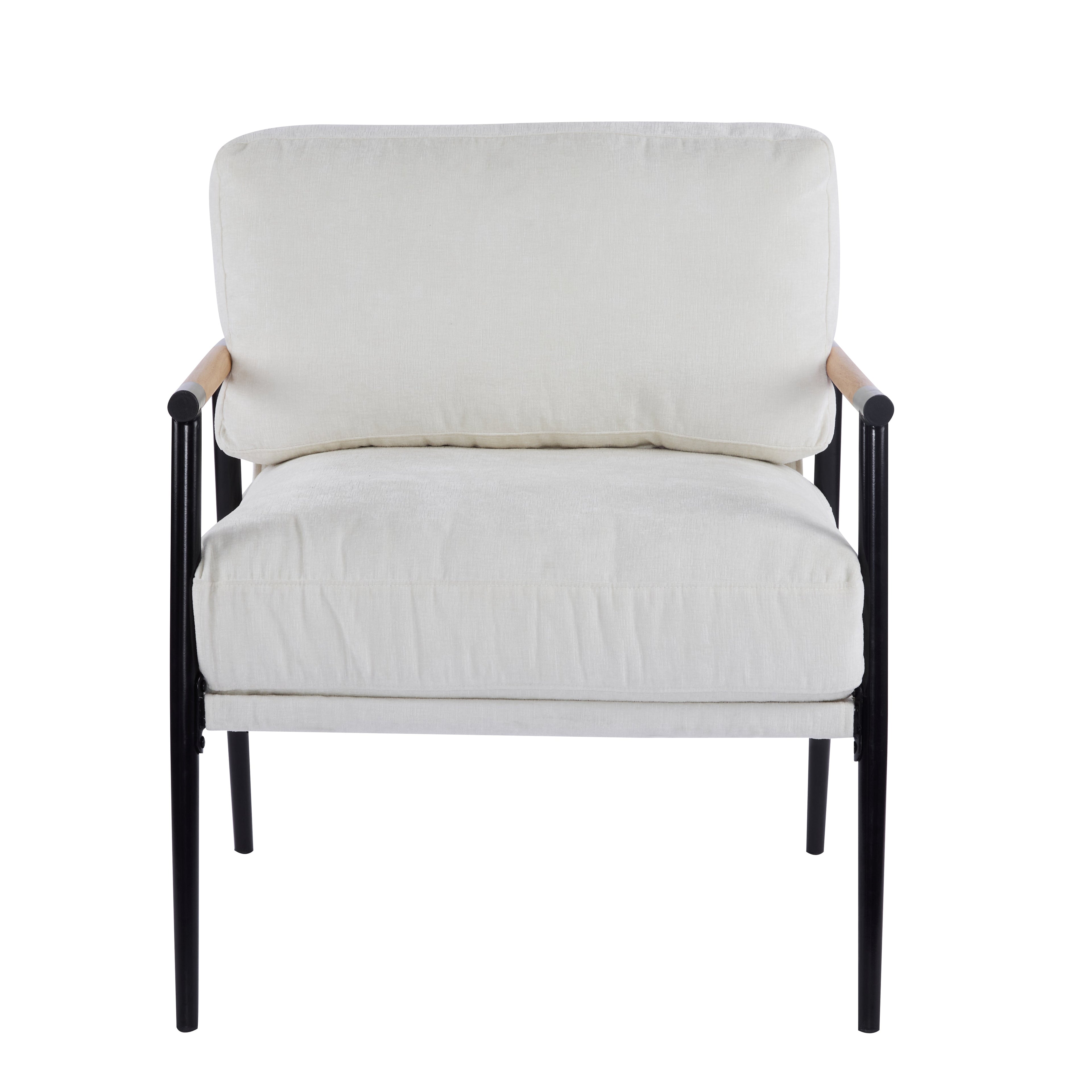 Portwyn Modern Accent Chair with Plush Cushions