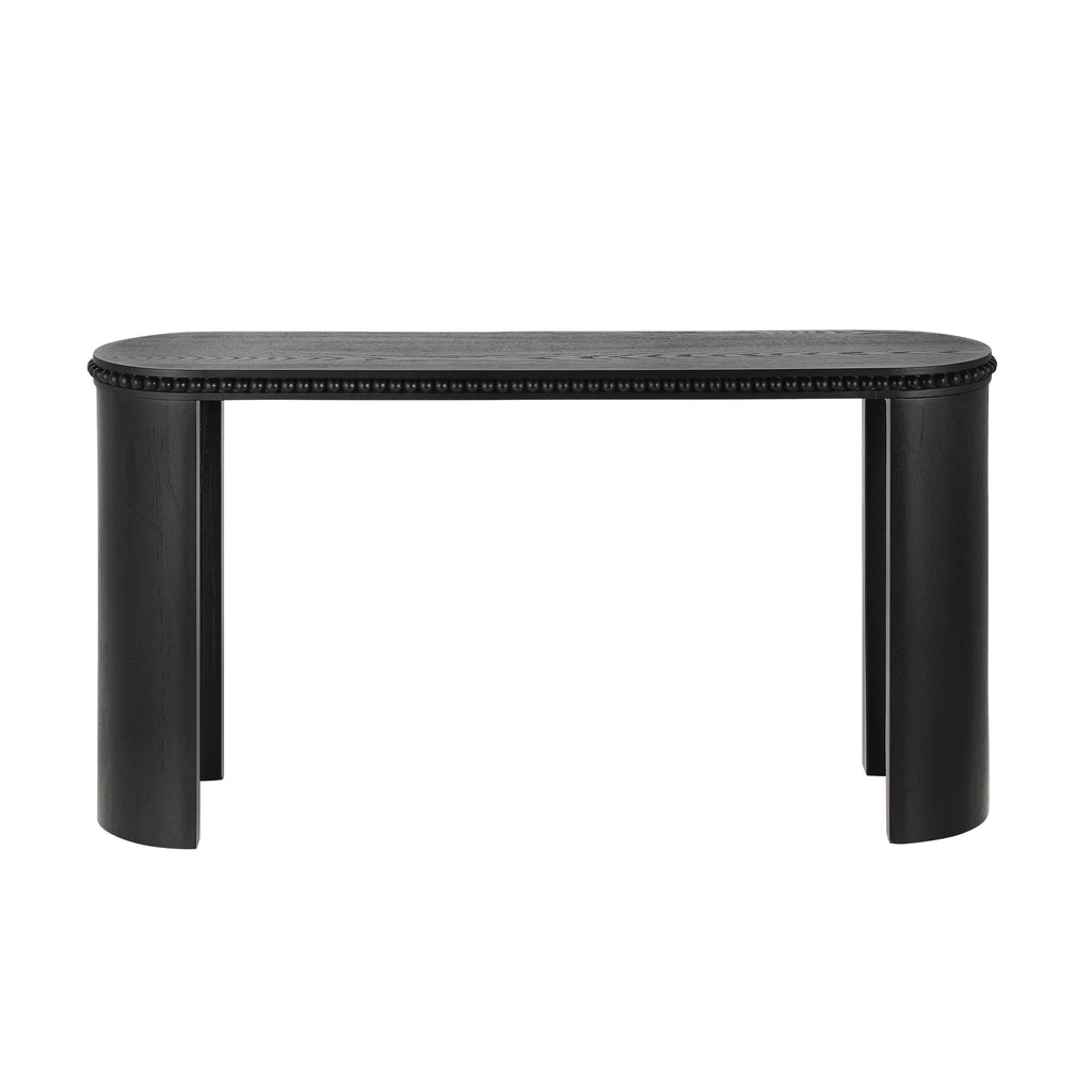 Beaded Trim Console Table