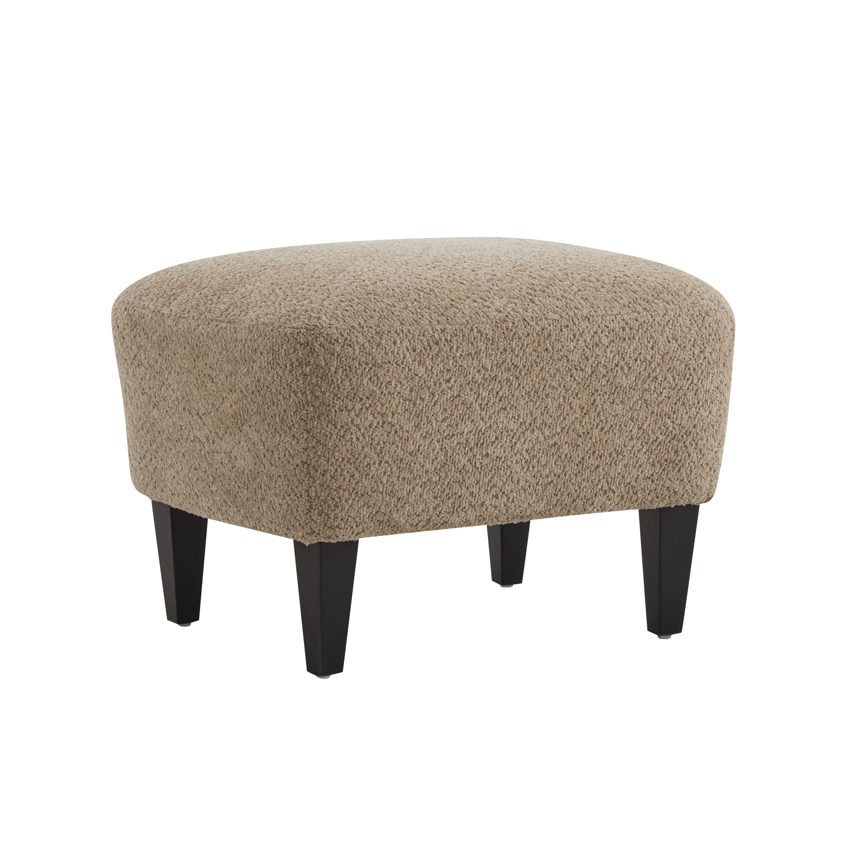 Gerald Boucle Upholstered Club Chair and Ottoman Set