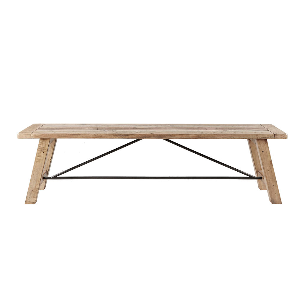 Sonoma Wood Trestle Dining Bench