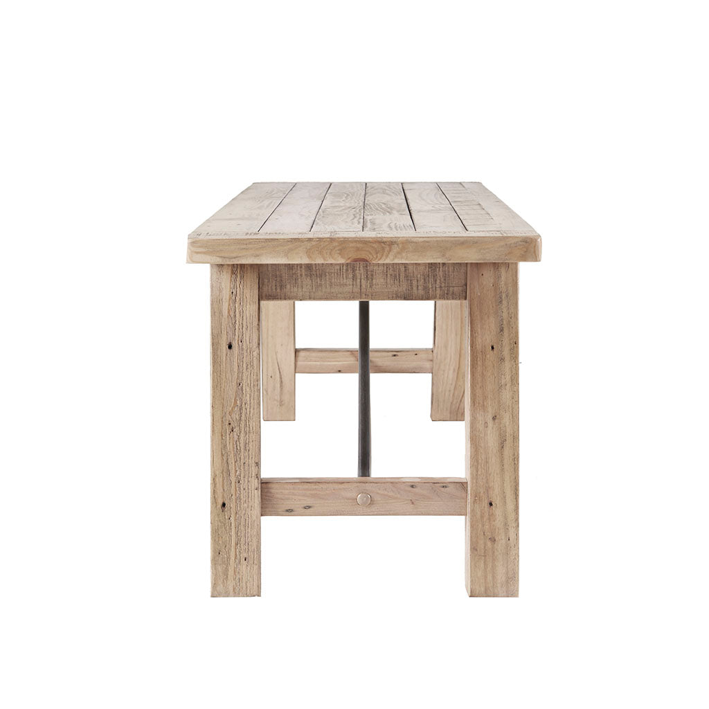 Sonoma Wood Trestle Dining Bench