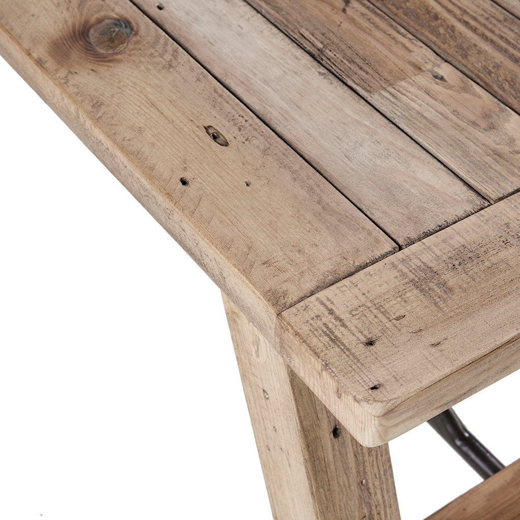 Sonoma Wood Trestle Dining Bench