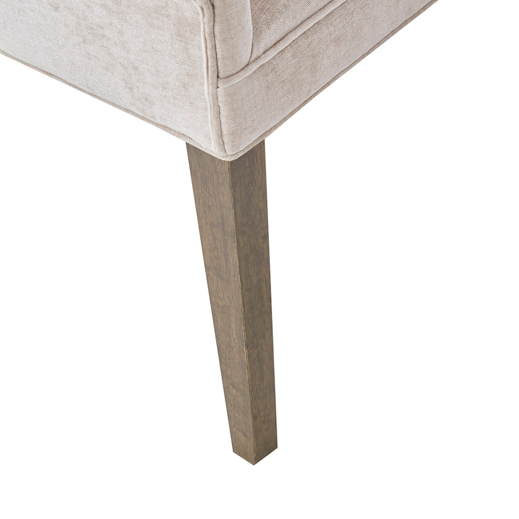 Flared High Back Upholstered Dining Chair, Set of 2