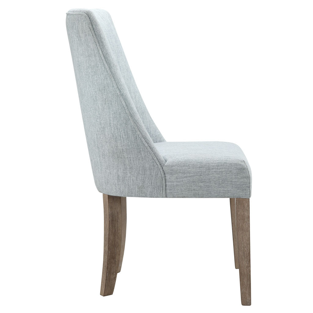 Upholstered High Back Dining Chair, Set of 2