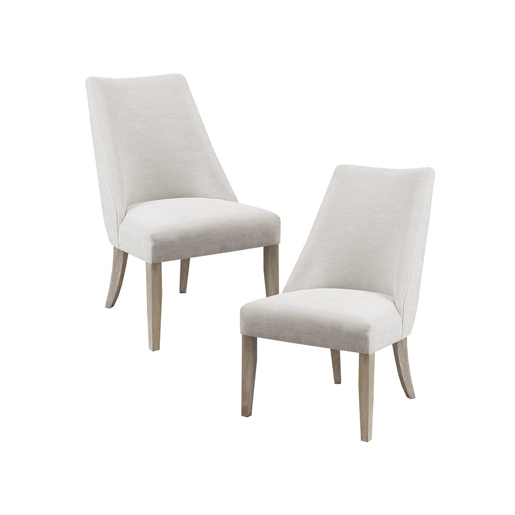 Upholstered High Back Dining Chair, Set of 2