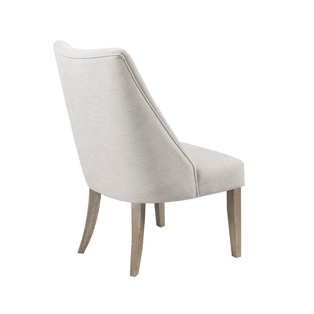 Upholstered High Back Dining Chair, Set of 2