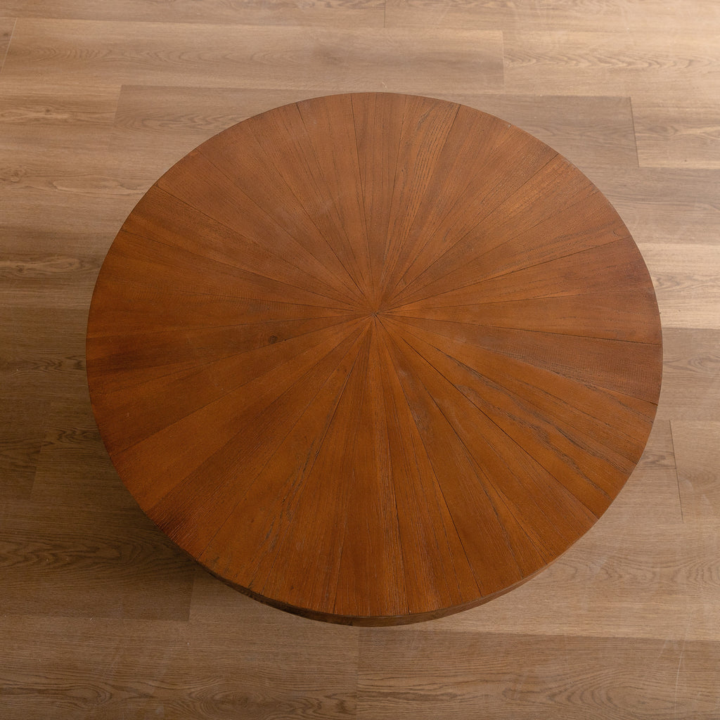 Bucket Shaped Drum Coffee Table